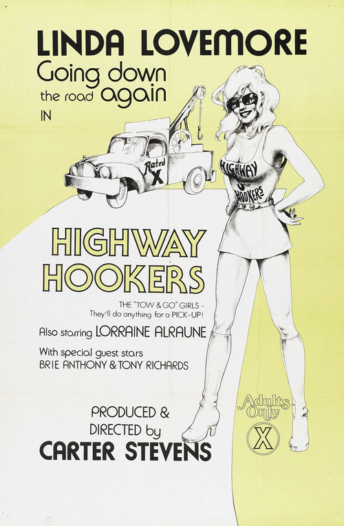Movie poster for Highway Hookers (1975)