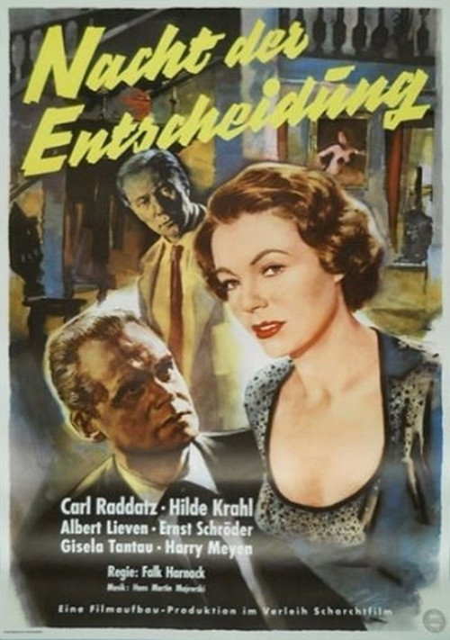Movie poster for Nacht der Entscheidung (1956)
