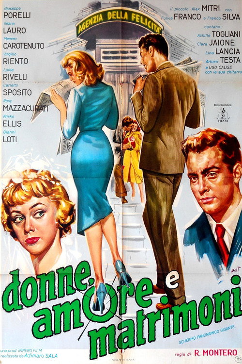 Movie poster for Donne, amore e matrimoni (1956)