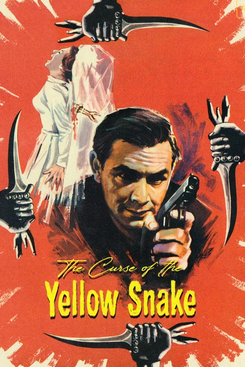 Movie poster for The Curse of the Yellow Snake (1963)