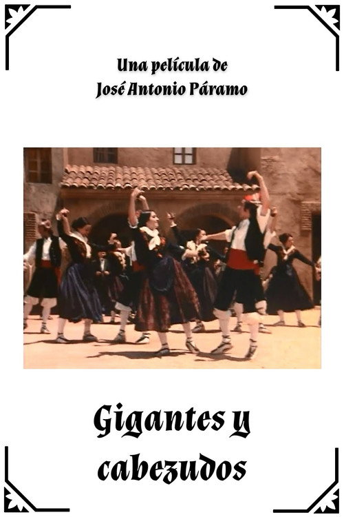 Movie poster for Gigantes y cabezudos (1969)