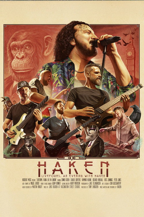 Movie poster for Haken - Liveforms: An Evening with Haken (2025)