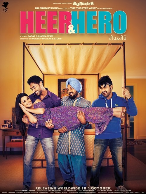 Movie poster for Heer & Hero (2013)