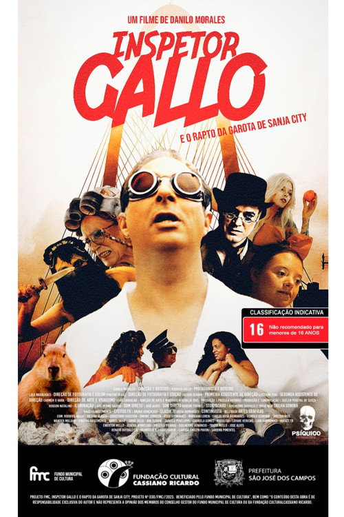Movie poster for Inspetor Gallo e o Rapto da Garota de Sanja City (2024)