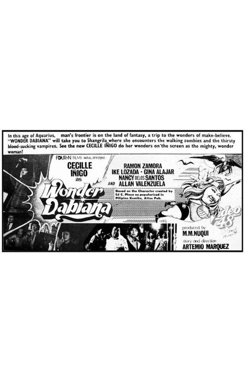 Movie poster for Wonder Dabiana (1978)