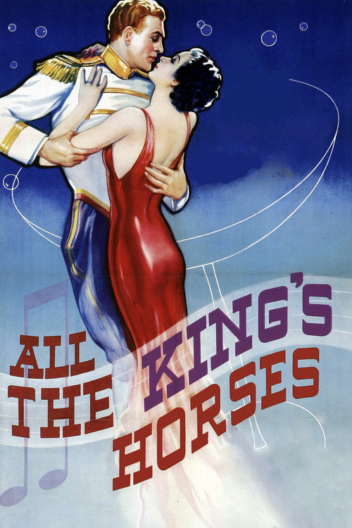 Movie poster for All the King's Horses (1935)