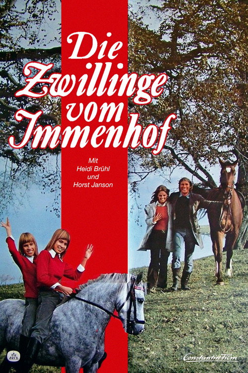 Movie poster for The Twins from Immenhof (1973)