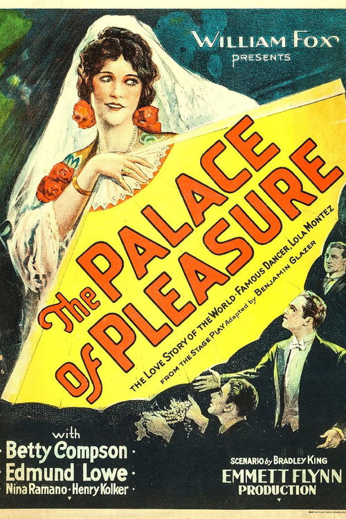 Movie poster for The Palace of Pleasure (1926)