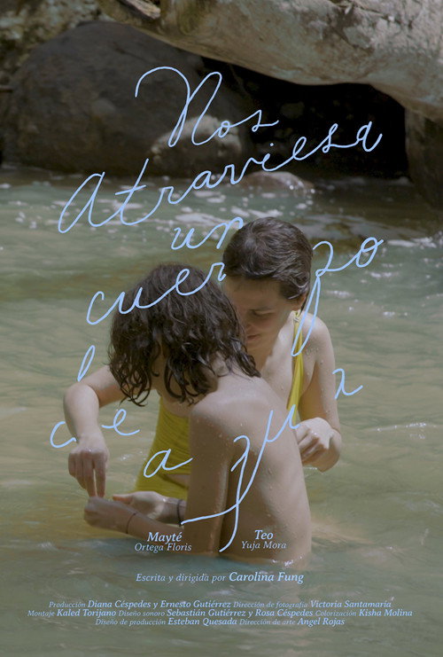 Movie poster for A Body of Water Runs Through Us (2025)