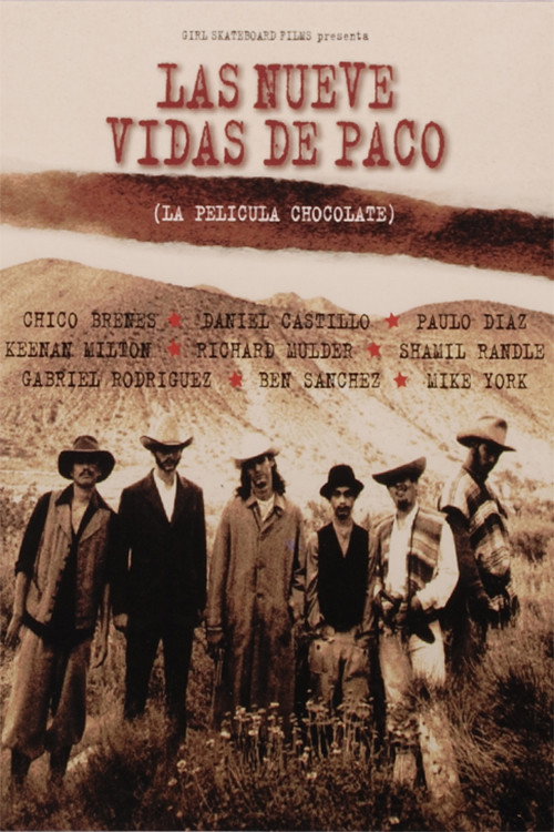 Movie poster for Chocolate - Las Nueve Vidas De Paco (1995)