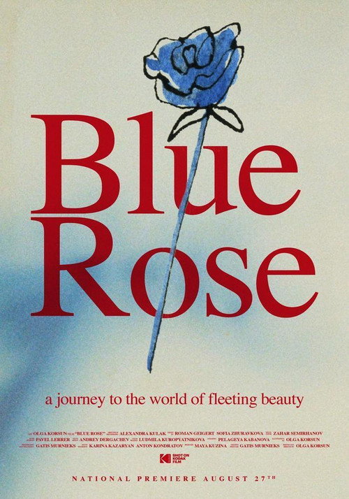 Movie poster for Blue Rose (2021)