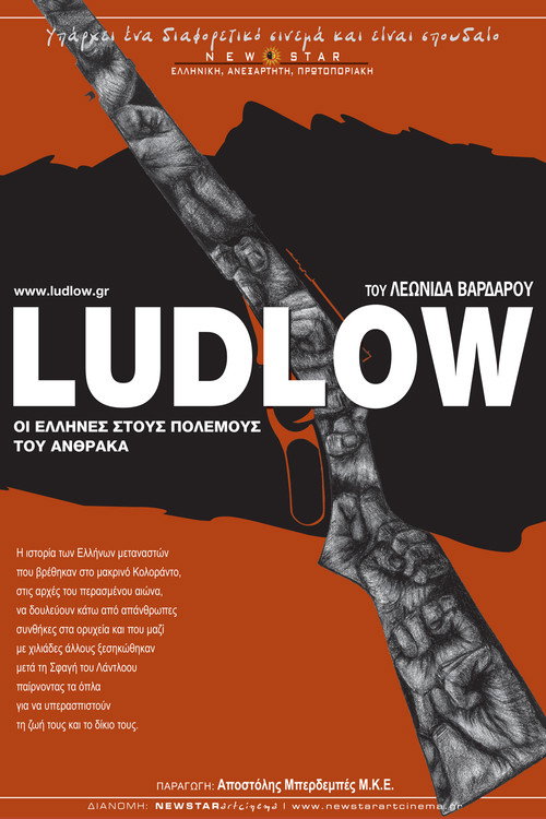 Movie poster for Ludlow, Greek Americans in the Colorado Coal War (2016)