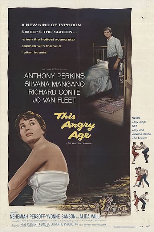 Movie poster for This Angry Age (1957)