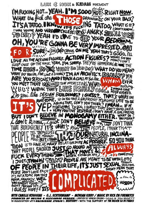 Movie poster for Those for Whom It's Always Complicated (2013)