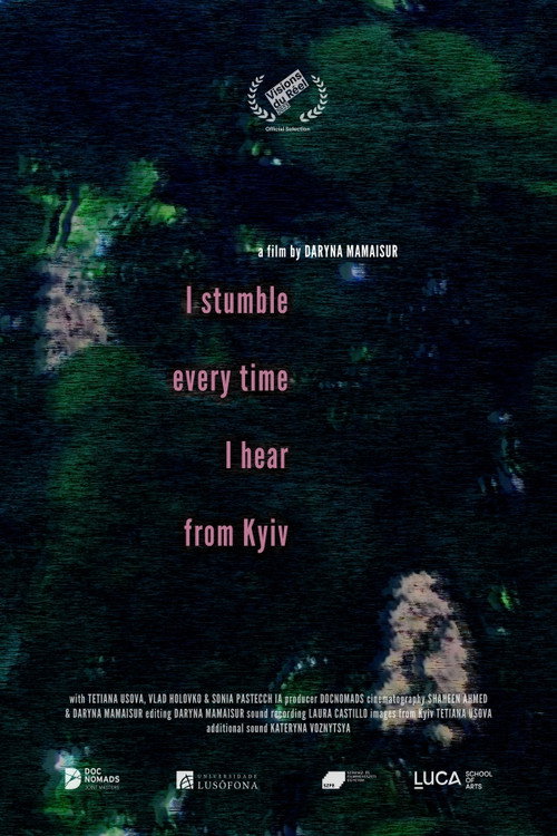 Movie poster for I Stumble Every Time I Hear From Kyiv (2023)