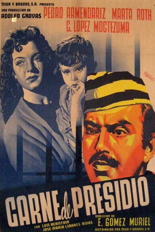 Movie poster for Meat in Prison (1952)