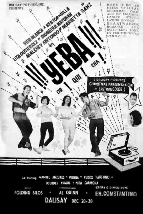 Movie poster for Yeba!!! Chi! Qui! Cha! (1963)