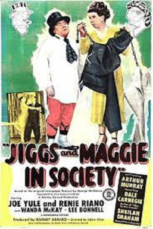 Movie poster for Jiggs and Maggie in Society (1947)