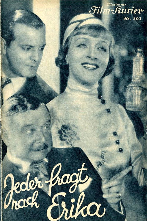 Movie poster for Everyone Asks for Erika (1931)