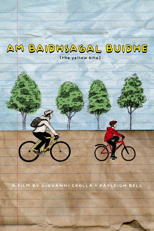 Movie poster for The Yellow Bike (2022)