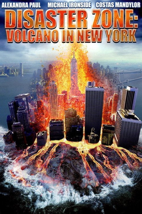Movie poster for Disaster Zone: Volcano in New York (2006)