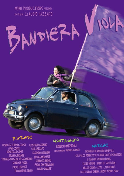 Movie poster for Bandiera Viola (2010)