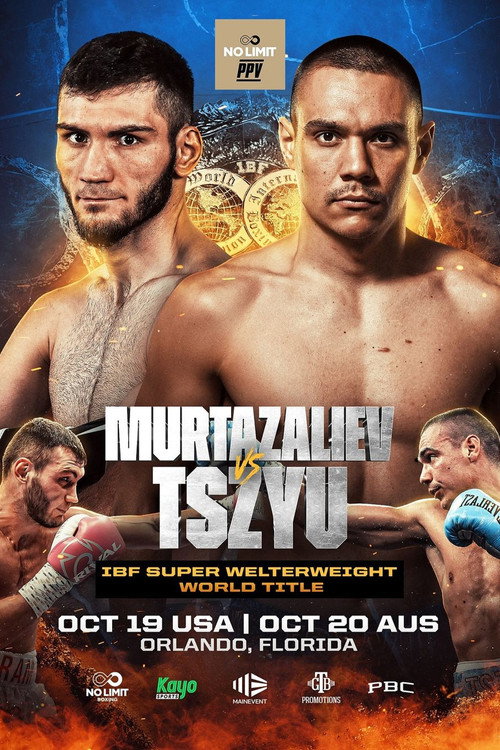 Movie poster for Bakhram Murtazaliev vs. Tim Tszyu (2024)