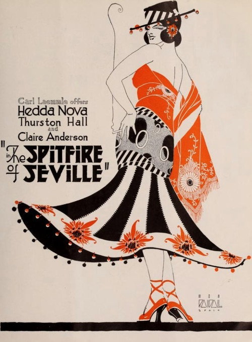 Movie poster for The Spitfire of Seville (1919)