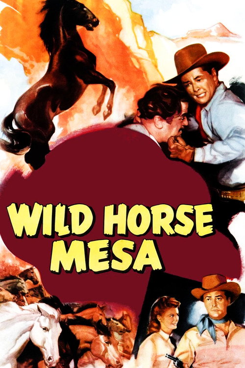 Movie poster for Wild Horse Mesa (1947)