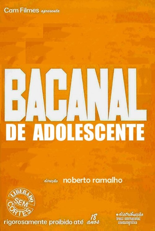 Movie poster for Bacanal de Adolescentes (1989)