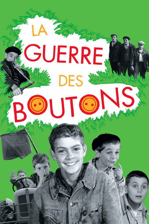 Movie poster for War of the Buttons (1962)