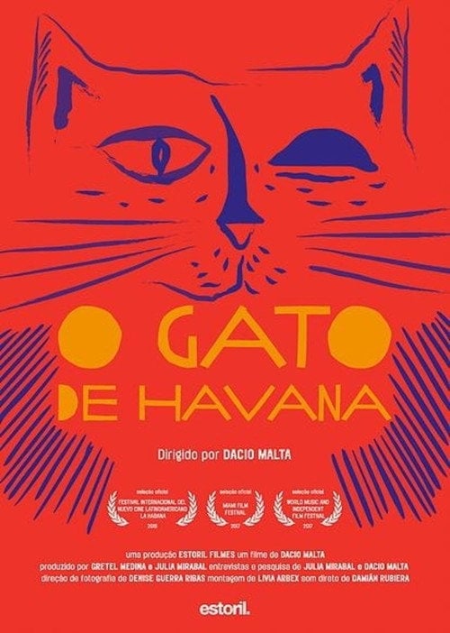 Movie poster for O Gato de Havana (2016)
