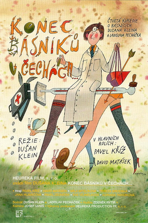 Movie poster for Konec básníků v Čechách... (1993)