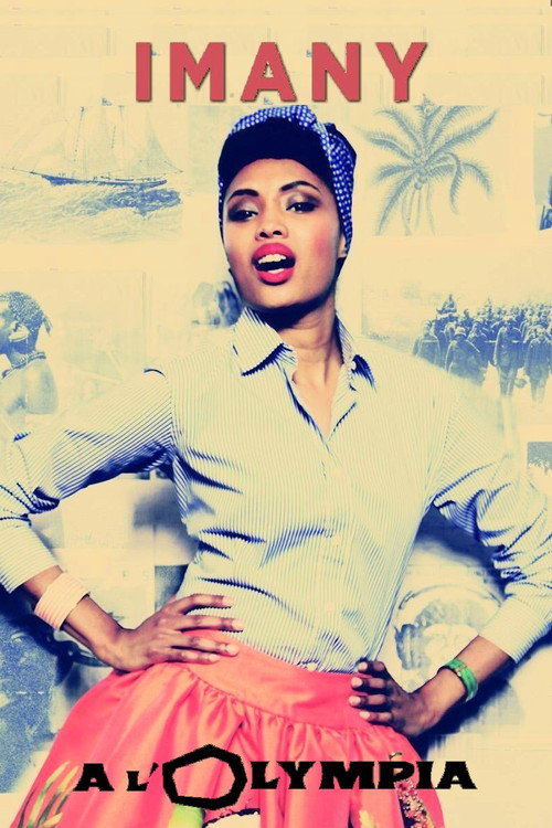 Movie poster for Imany à l'Olympia (2016)