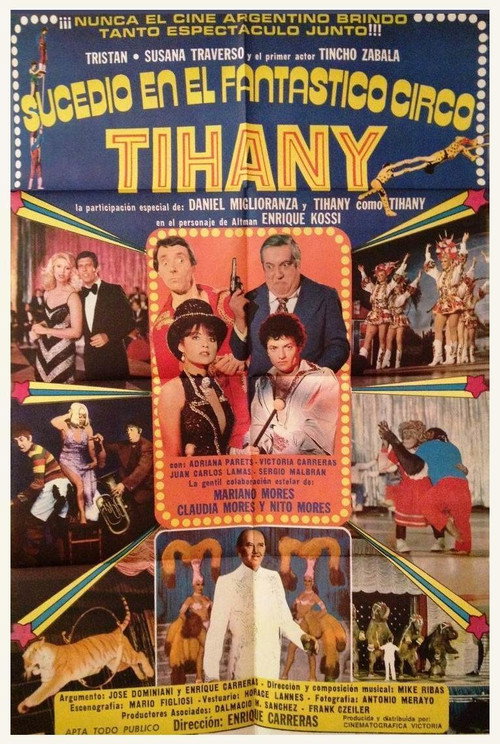 Movie poster for Sucedió en el fantástico circo Tihany (1981)