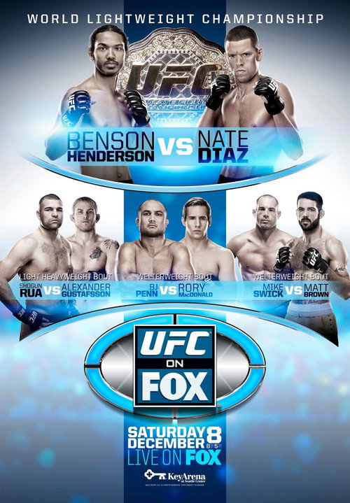 Movie poster for UFC on Fox 5: Henderson vs. Diaz (2012)
