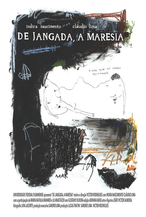 Movie poster for De Jangada, a Maresia (2017)
