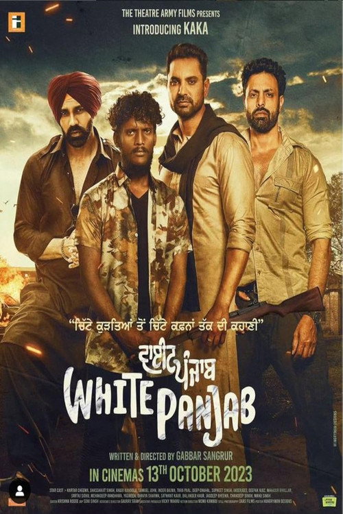 Movie poster for White Panjab (2023)