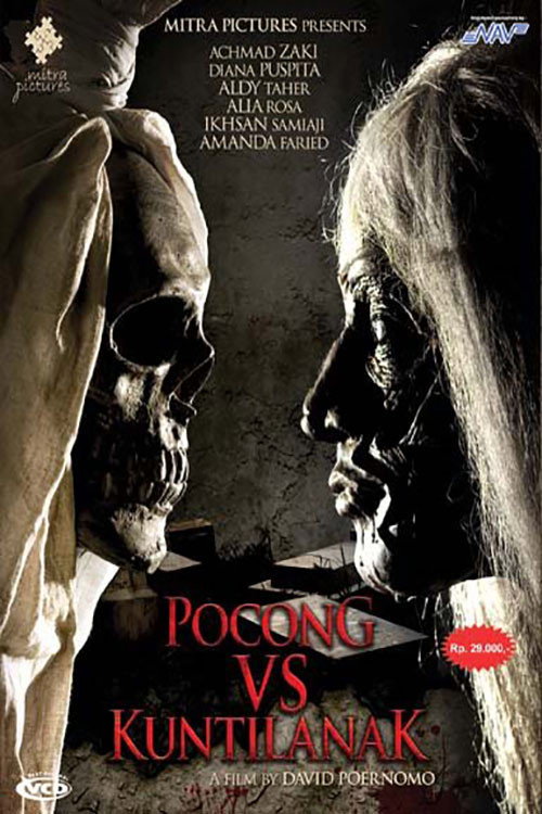Movie poster for Pocong vs Kuntilanak (2008)