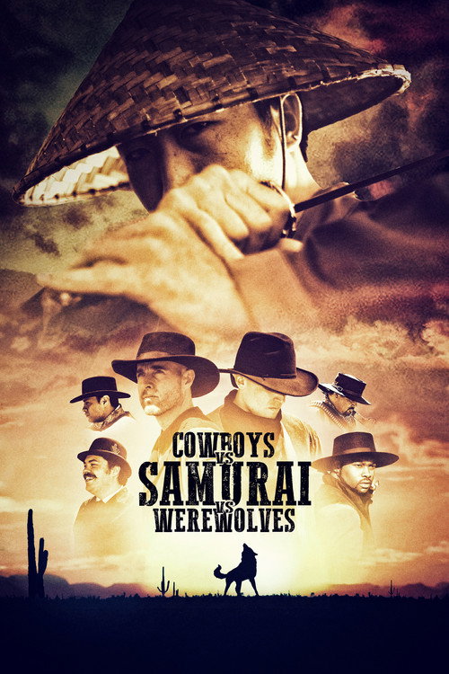 Movie poster for Cowboys vs Samurai vs Werewolves (2015)