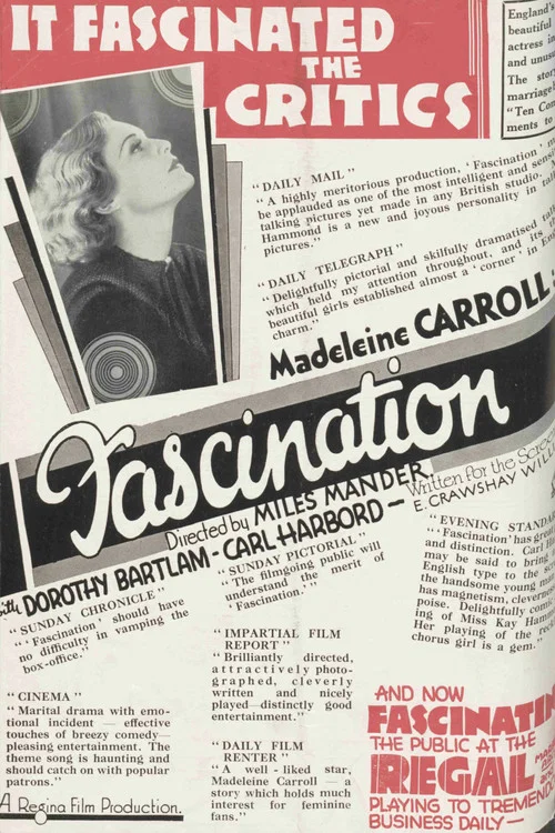 Movie poster for Fascination (1931)