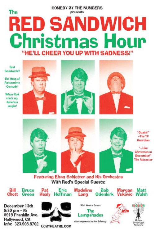 Movie poster for The Red Sandwich Christmas Hour (2007)