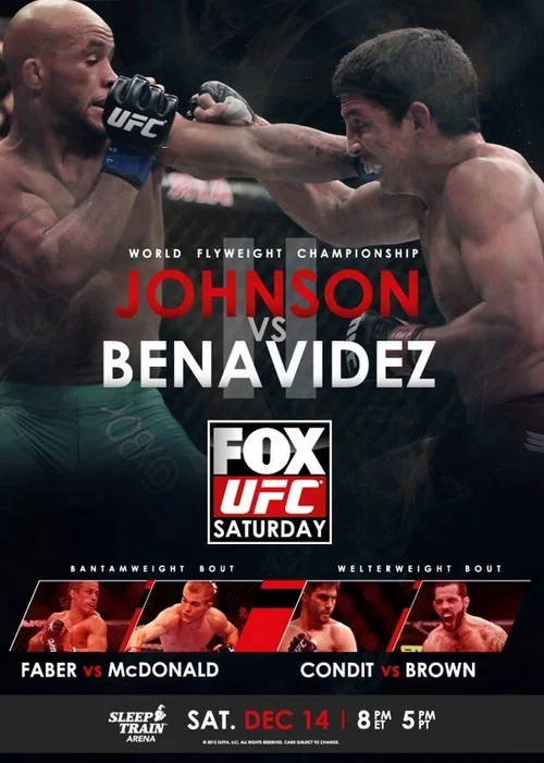 Movie poster for UFC on Fox 9: Johnson vs. Benavidez 2 (2013)