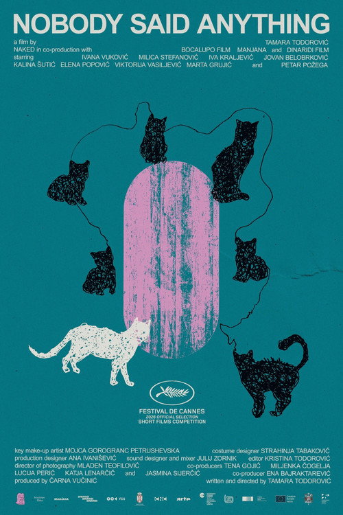 Movie poster for Nobody Said Anything (2026)