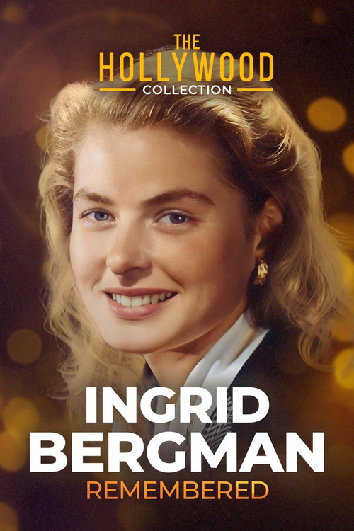 Movie poster for Ingrid Bergman Remembered (1996)