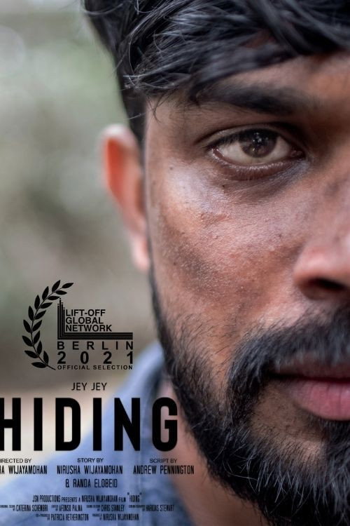 Movie poster for Hiding (2021)