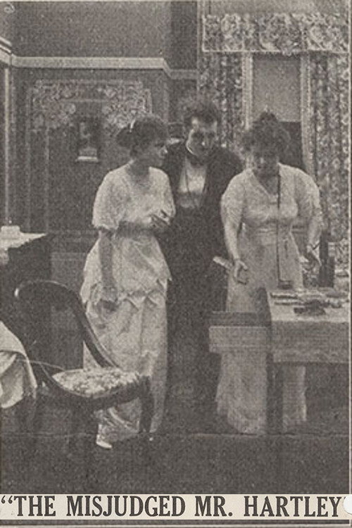 Movie poster for The Misjudged Mr. Hartley (1915)