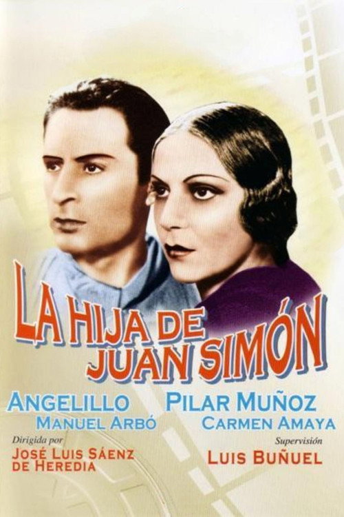 Movie poster for The Daughter of Juan Simón (1935)