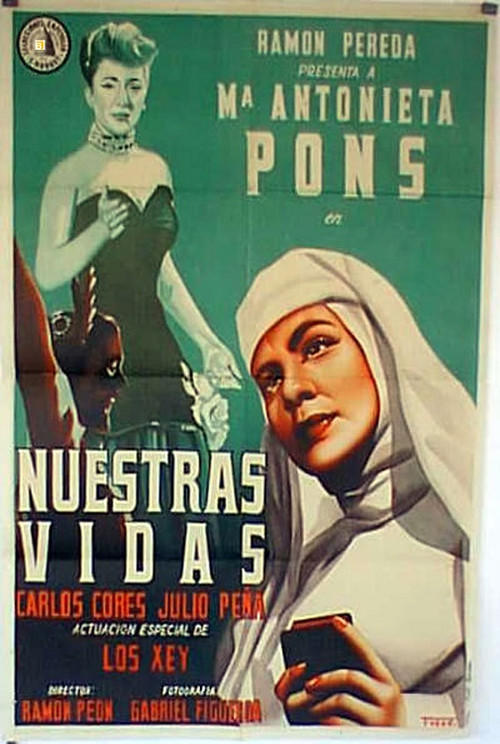 Movie poster for Nuestras vidas (1950)