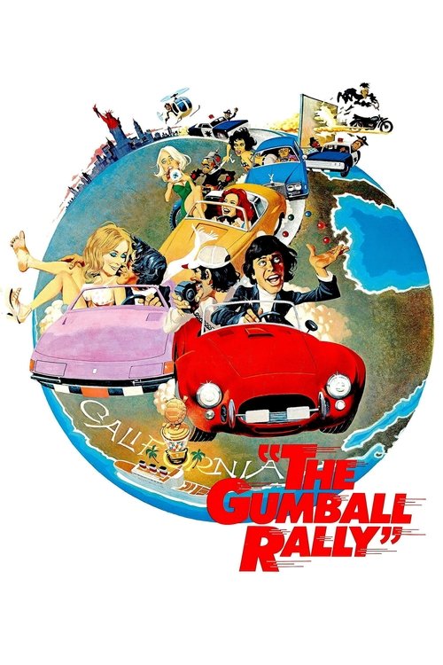 Movie poster for The Gumball Rally (1976)